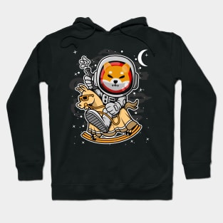 Astronaut Horse Shiba Inu Coin To The Moon Shib Army Crypto Token Cryptocurrency Blockchain Wallet Birthday Gift For Men Women Kids Hoodie